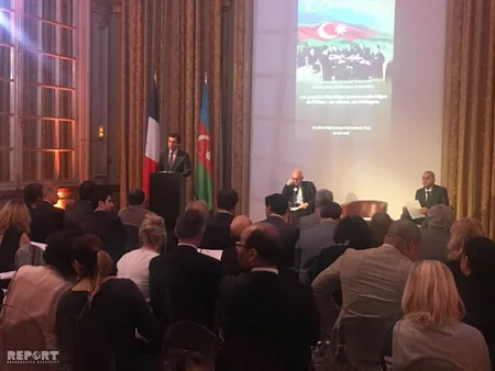 Parisdə ADR-in 100 illiyinə həsr edilmiş konfrans keçirilib - FOTO