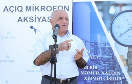 “Azəriqaz”ın növbəti “Açıq mikrofon” aksiyası Siyəzəndə təşkil olunub
