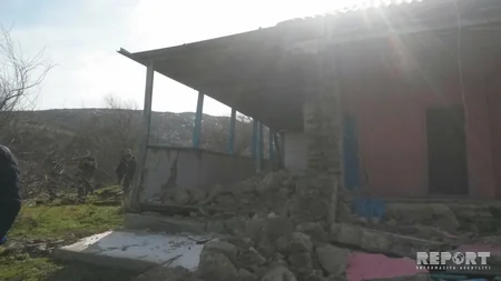 Şabranda sürüşmə baş verib, 5 evə ziyan dəyib - FOTO - VİDEO