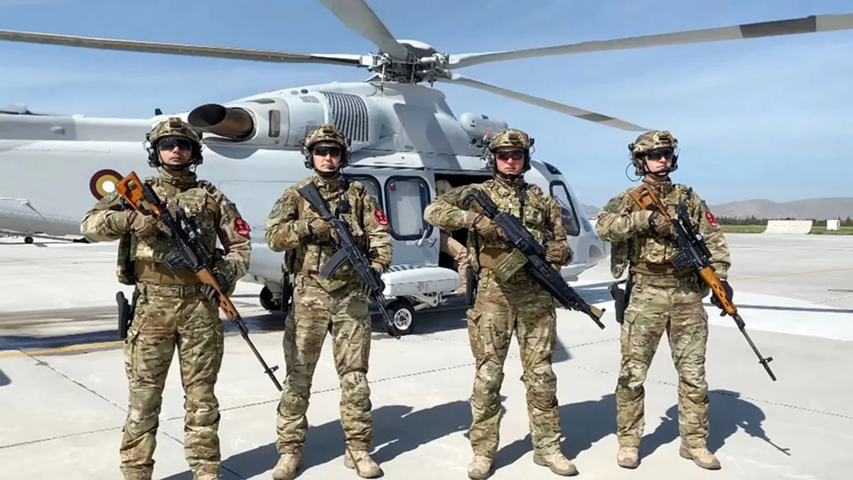 Anatolian Phoenix - 2023: Hərbçilərimiz şərti düşmən arxasında təxliyəni uğurla icra ediblər