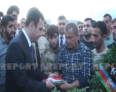 Şəhid Xəlilov Qədim İsmayıllıda dəfn edilib