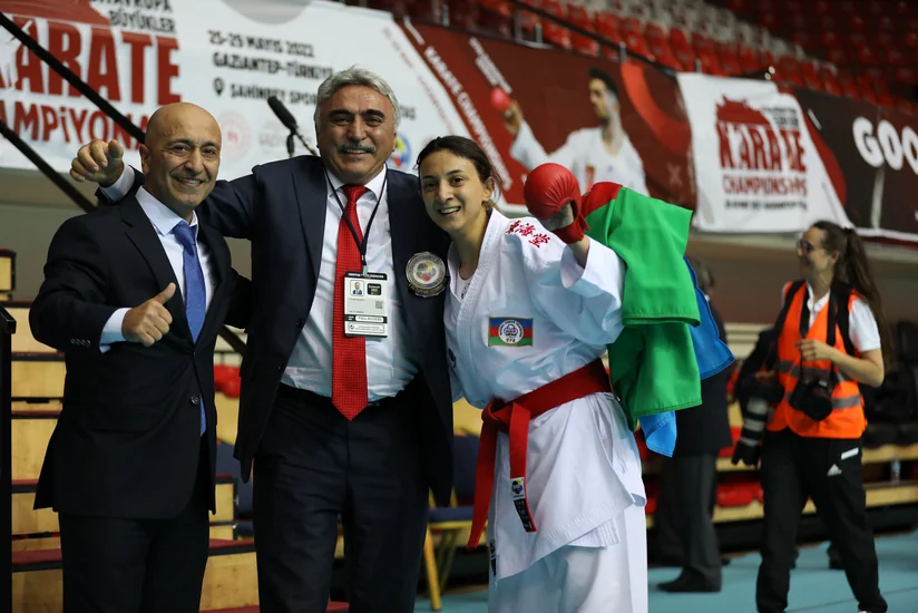 Azerbaijani karateka wins bronze at European Championship in Turkiye