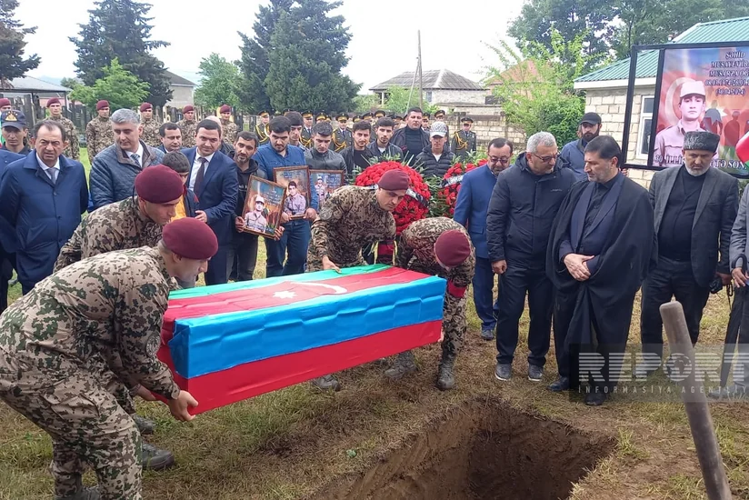 В селе Шагласар простились с шехидом Первой Карабахской войны