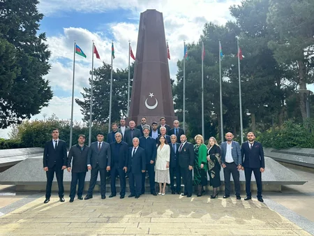 Dağıstanın Azərbaycan icmasının nümayəndələri Bakıya gəlib