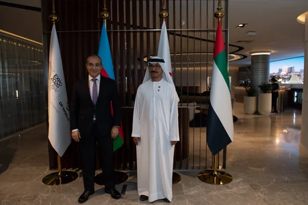 Azerbaijan, UAE discuss increasing cooperation on Trans-Caspian corridor
