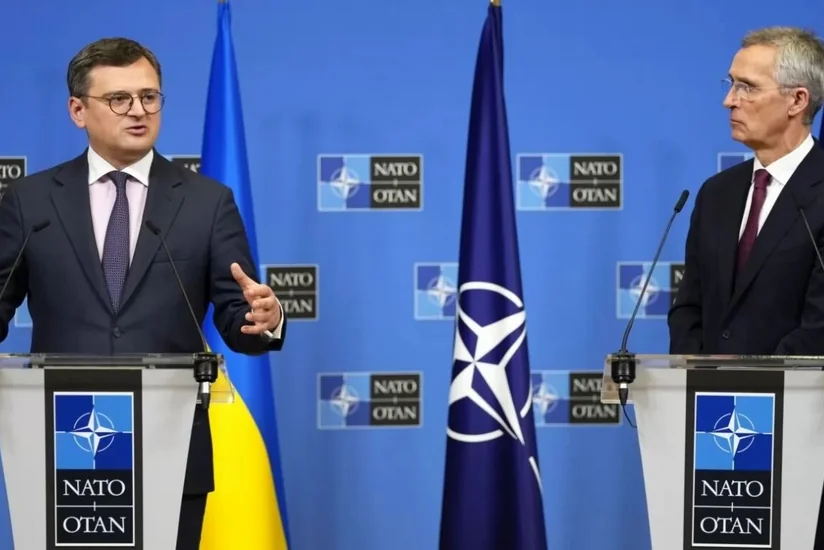 Глава МИД Украины обсудил с генсеком НАТО вопрос членства страны
