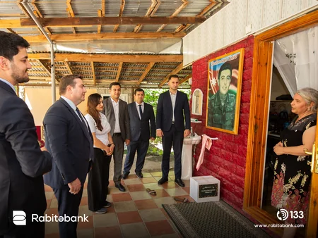 Rabitəbank Qurban bayramı ərəfəsində şəhid və qazi ailələrinə dəstək olub