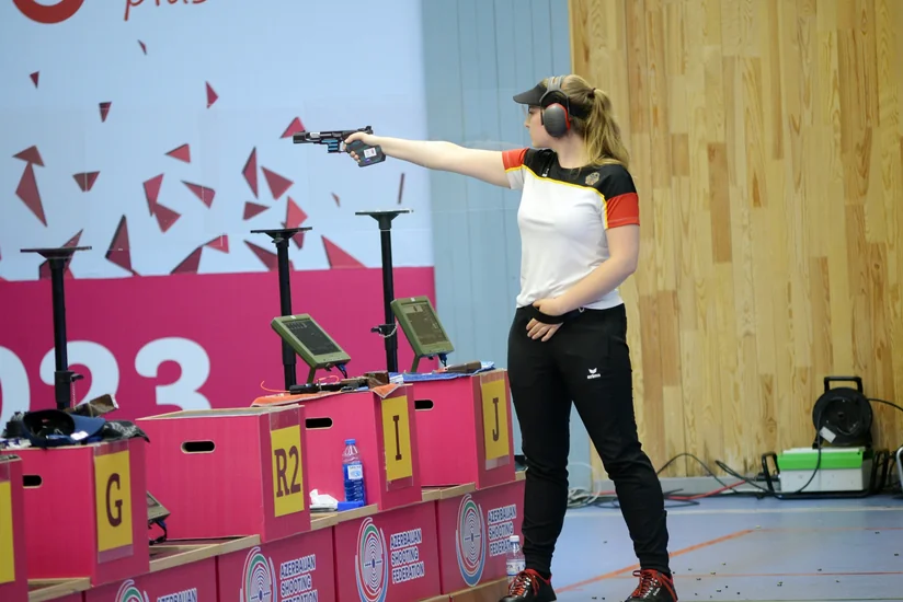 Bakıda keçirilən dünya çempionatında Almaniya atıcısı qızıl medal qazanıb
