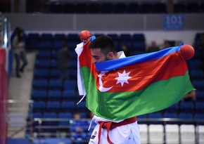 Азербайджанский каратист завоевал золото II Европейских игр - ФОТО