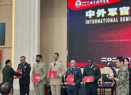 Azerbaijan Army’s serviceman awarded at international event in China