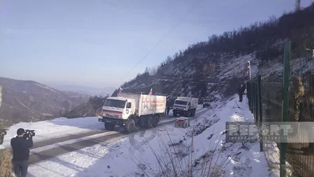 В течение дня по дороге Ханкенди-Лачын беспрепятственно проехали 32 автомобиля миротворцев