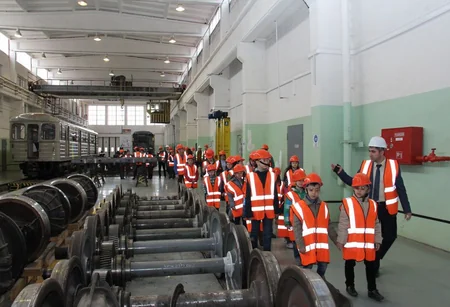 Uşaqların “Metropoliten”ə ekskursiyası təşkil edilib