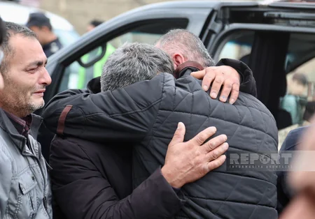 Avtoqəzada həlak olan hərbçi Binə Şəhidlər Xiyabanında torpağa tapşırılıb