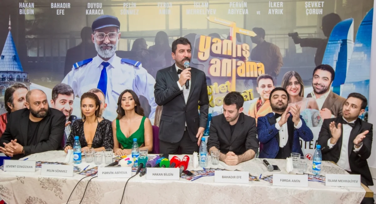 В кинотеатре CinemaPlus прошла премьера комедии Yanlış anlama - ВИДЕО