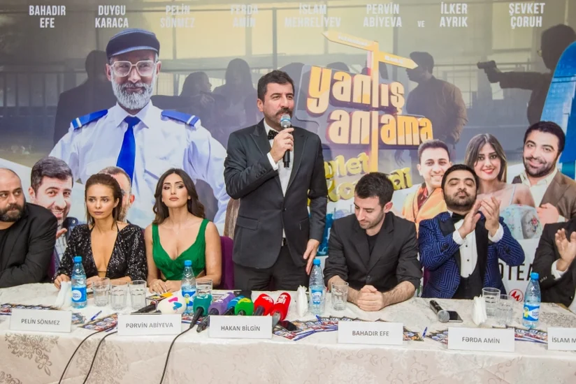 В кинотеатре CinemaPlus прошла премьера комедии Yanlış anlama - ВИДЕО
