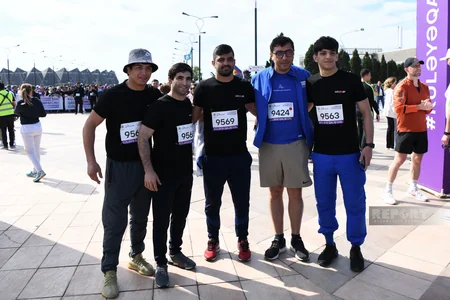Heydər Əliyev Fondunun təşəbbüsü ilə keçirilən “Bakı Marafonu 2024” start götürüb