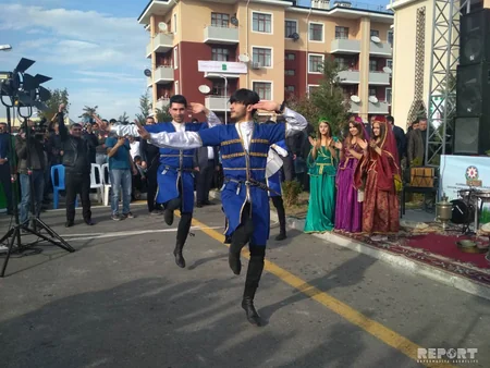 Tərtərdə məcburi köçkün şəhərciyində Novruz şənliyi keçirilib