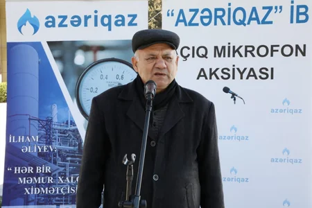 Azəriqaz Müdafiə Sənayesi Nazirliyinə məxsus zavodun qaz təchizatını bərpa edib