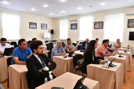 Fərid Qayıbov Azərbaycan İdman Jurnalistləri İctimai Birliyinin üzvləri ilə görüşüb