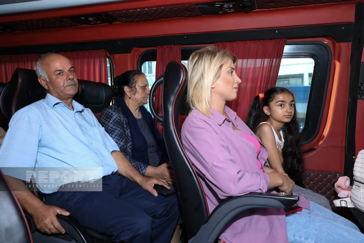 Daha bir neçə ailə Laçına yola salınıb