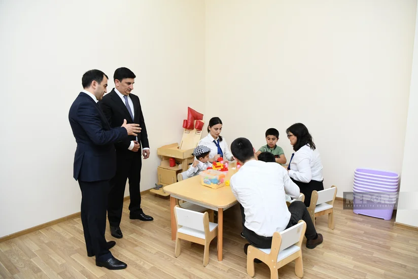 Yeni Sosial Xidmət Mərkəzi fəaliyyətə başlayıb, hər ay 80 uşağa reabilitasiya xidmətləri göstəriləcək
