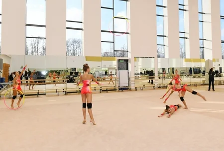 First Vice-President Mehriban Aliyeva visited Gymnastics Center in Luzhniki Olympic Complex