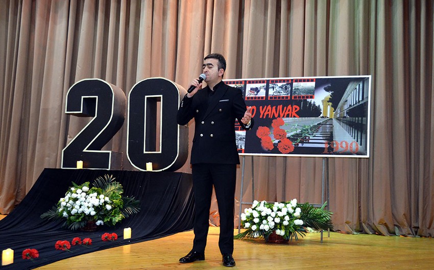 Azerbaijan army commemorates anniversary of January 20 tragedy with series of events