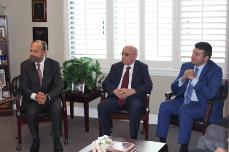 Mübariz Qurbanlı San-Fransisko Şəhər Şurasının üzvü və Kaliforniya Ştat senatoru ilə görüşüb