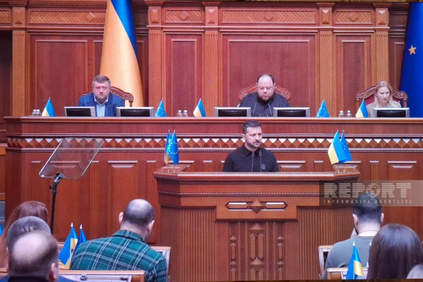 Zelenski müharibədən sonra Avropa ölkələrində Ukrayna hərbi kontingentini yerləşdirməyi təklif edir 