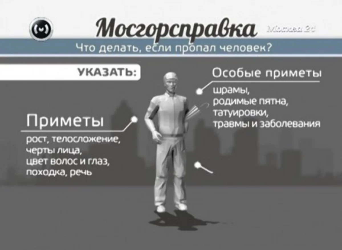 В Москве появилась электронная система поиска пропавших людей