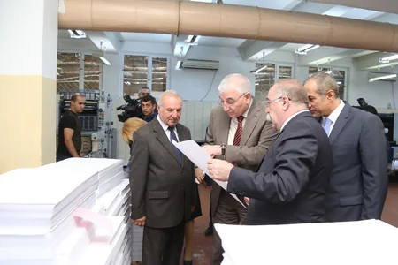 Milli Məclisə seçkilərlə bağlı səsvermə bülletenlərinin çapına başlanılıb - FOTOLAR