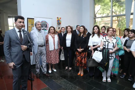 “Vəkillik peşəsi uşaqların gözü ilə” adlı uşaq rəsm sərgi-müsabiqəsi keçirilib