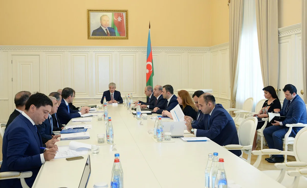 Nazirlər Kabinetində Dayanıqlı İnkişaf üzrə Milli Əlaqələndirmə Şurasının 8-ci iclası keçirilib