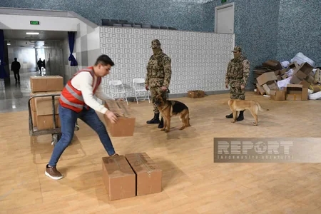 Bakıda Türkiyə üçün yardım toplanan məntəqədə ən çox ehtiyac duyulan ləvazimatlar açıqlanıb