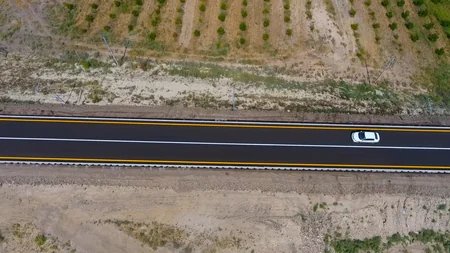 President Ilham Aliyev inaugurates highway in Goranboy