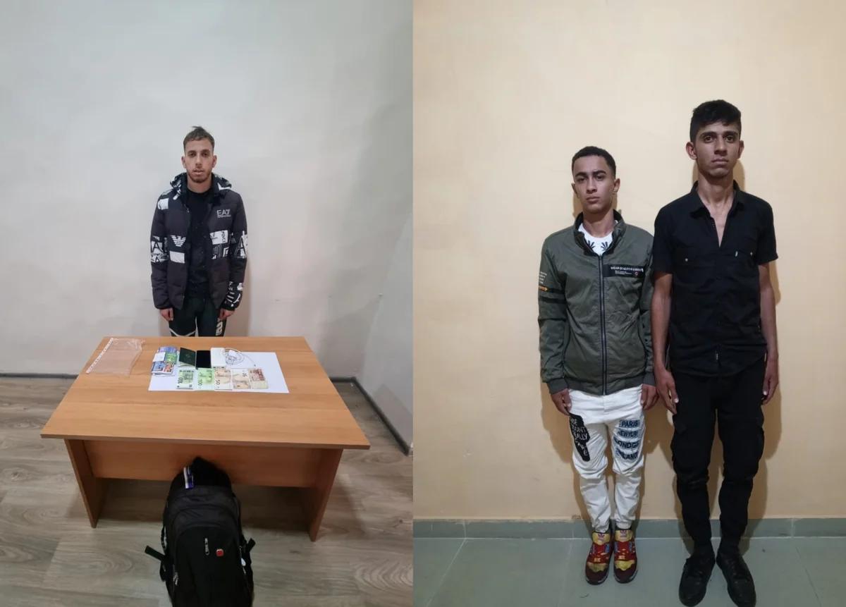 Ötən ay sərhəddə 17 əcnəbi saxlanılıb