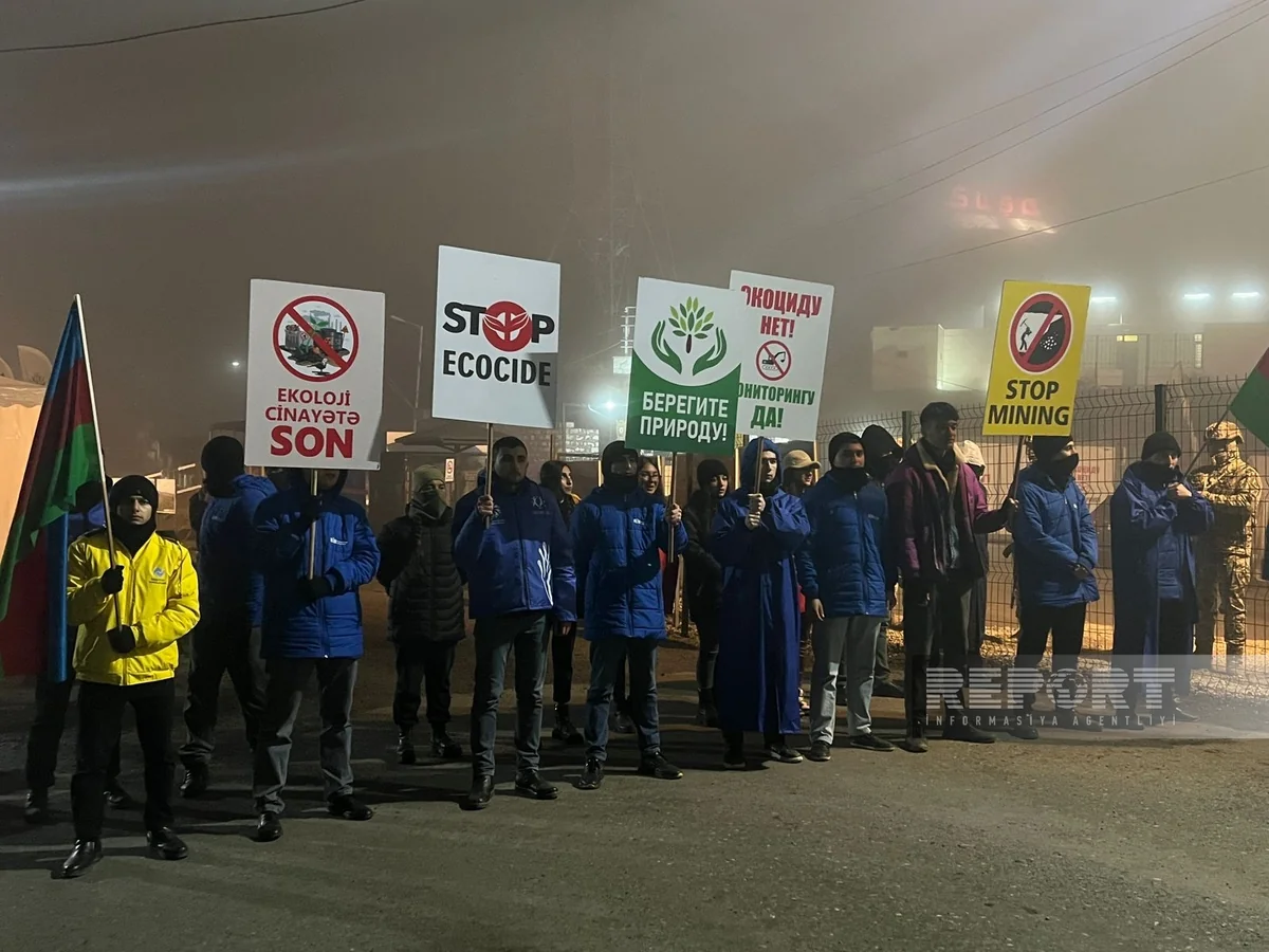 Xankəndi-Laçın yolu: ekoaksiya yağışlı havaya baxmayaraq davam edir 