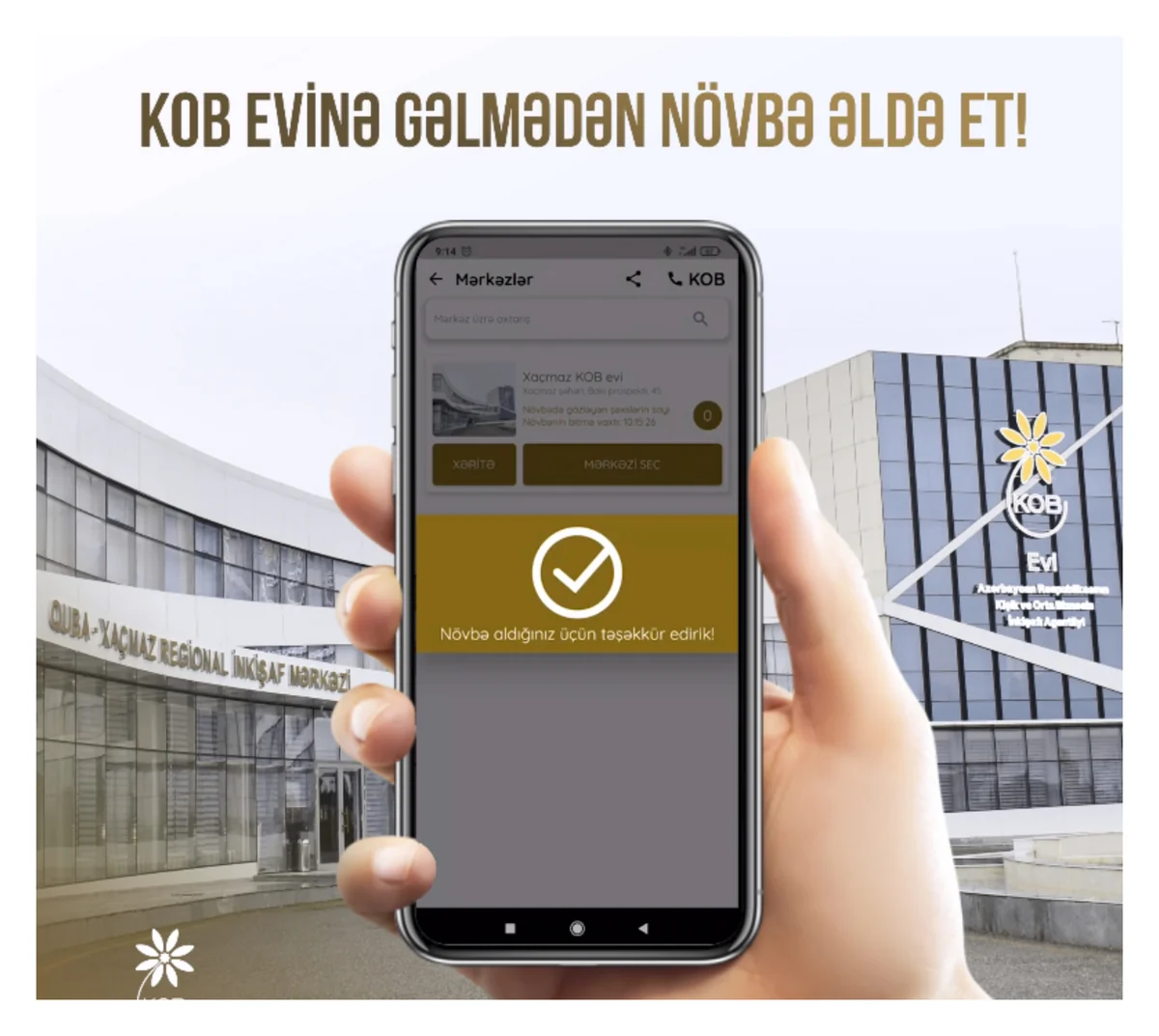Azərbaycanda sahibkarlar üçün “KOB növbə” mobil tətbiqi istifadəyə verilib