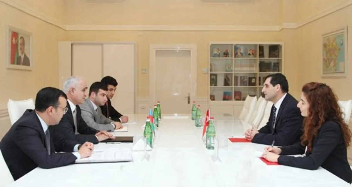 İqtisadiyyat naziri Türkiyənin Azərbaycandakı yeni səfiri ilə görüşüb