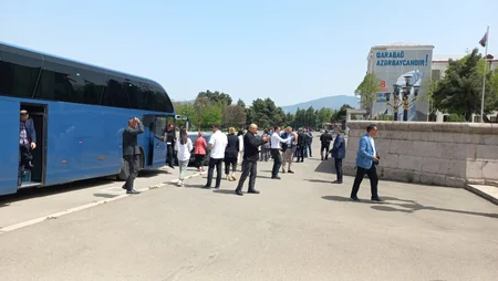 Foreign Affairs Committee Chairs of Parliaments of Turkic States visit Khankandi