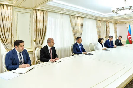 Sahibə Qafarova Türkiyə Hesablama Məhkəməsinin sədri ilə görüşüb