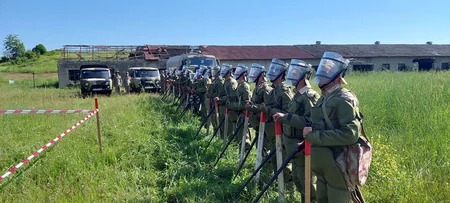 Defense Ministry announces number of mines found in liberated areas