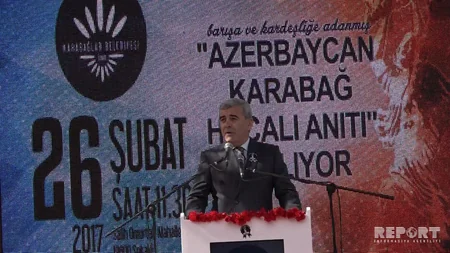 İzmirdə Xocalı faciəsinin qurbanları yad edilib - FOTO