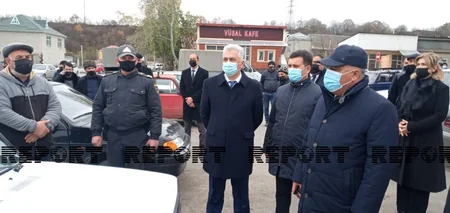 Qubada yoluxanların xəstəxanaya aparılması üçün xüsusi maşınlar ayrılıb