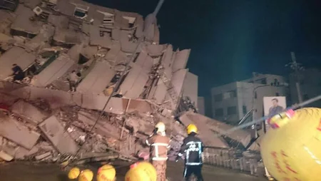 ​Tayvanda 6,7 bal gücündə zəlzələ dağıntılara səbəb olub - FOTO - VİDEO