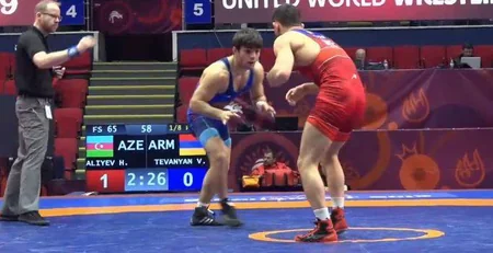 Azərbaycanın iki güləşçisi Avropa çempionatında erməniləri məğlub edib - YENİLƏNİB