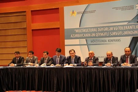 Bakıda ​Multikultural dəyərlər və tolerantlıq Azərbaycanın ən qiymətli sərvətlərindəndir mövzusunda konfrans keçirilib