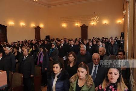 Gəncədə 20 Yanvar hadisələrinə həsr olunan konfrans keçirilib
