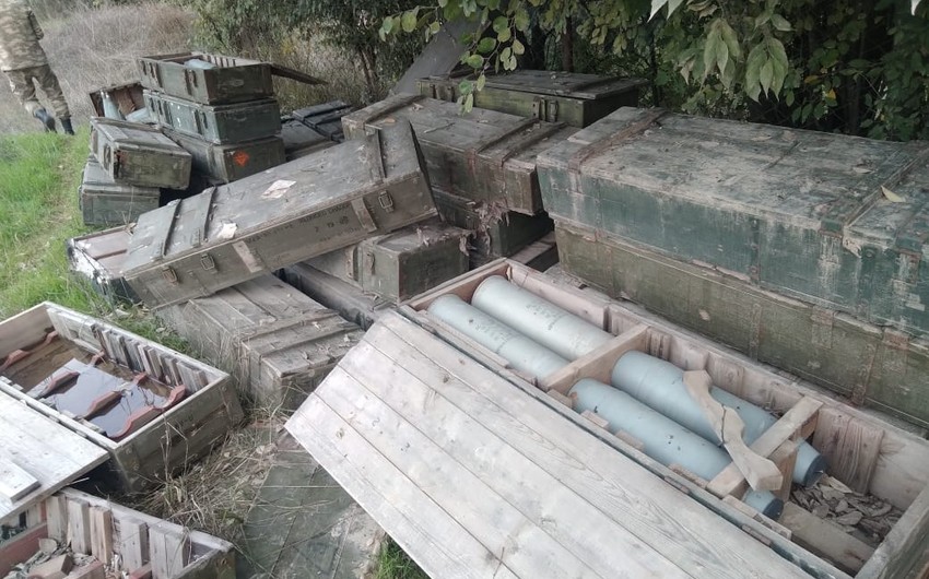 Ammunition found in Khojavand