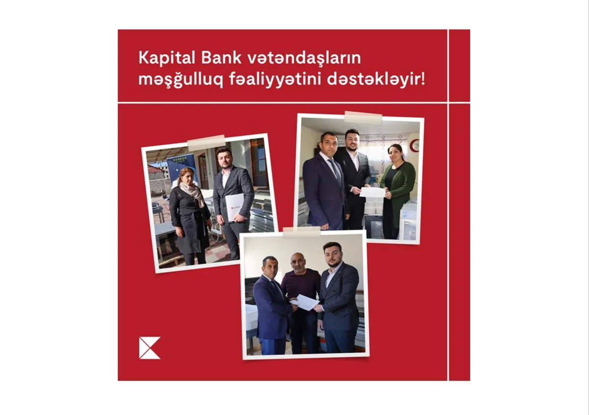 “Kapital Bank” daha 9 vətəndaşın özünüməşğulluğuna dəstək oldu
